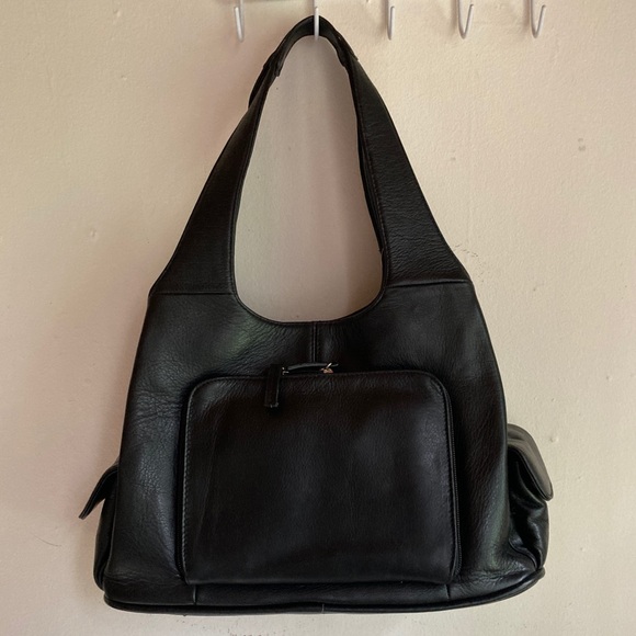 Preston & York Bags Preston York Leather Shoulder Bag Black Poshmark